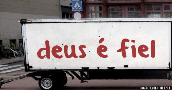 deus é fiel