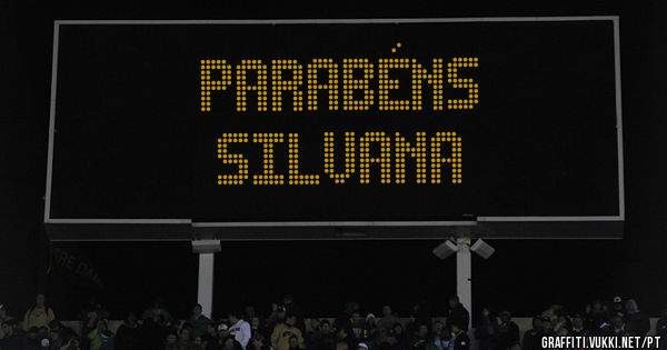 Parabéns 
SILVANA