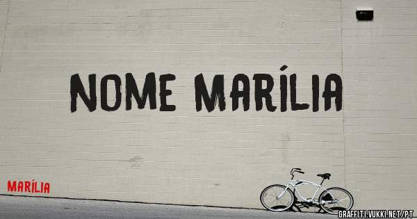 Nome Marília