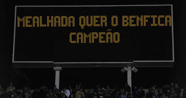 MEALHADA QUER O BENFICA CAMPEÃO