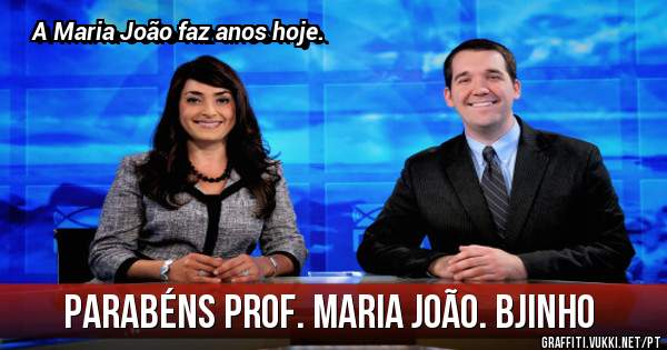 Parabéns prof. Maria João. Bjinho