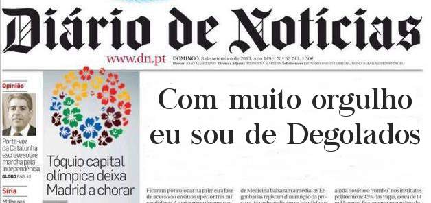 Com muito orgulho eu sou de Degolados 