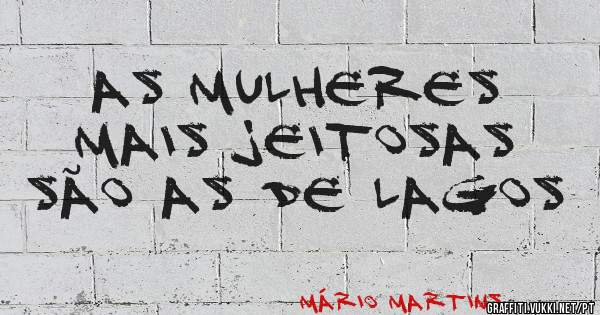 As mulheres mais jeitosas são as de Lagos