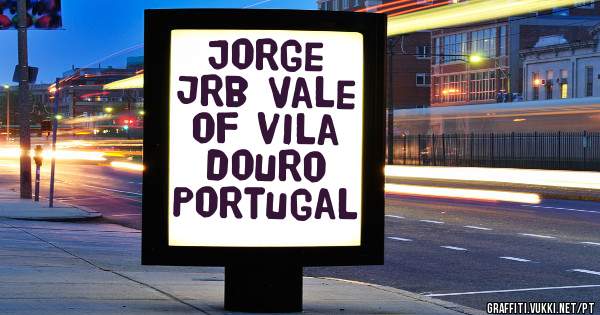 Jorge jrb Vale of vila douro Portugal 