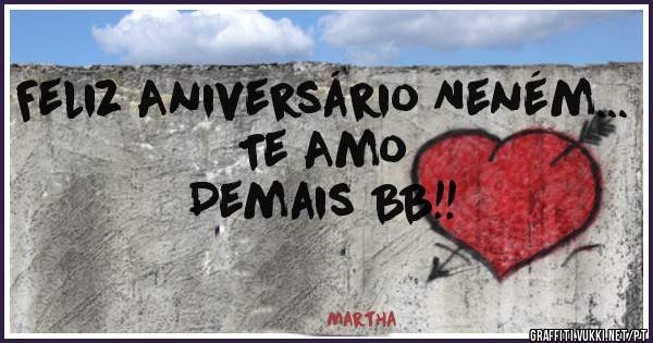 Feliz Aniversário Neném...
Te Amo
Demais BB!!