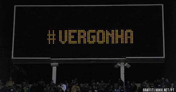 #VERGONHA