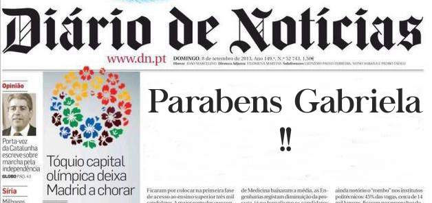 Parabens Gabriela !!
