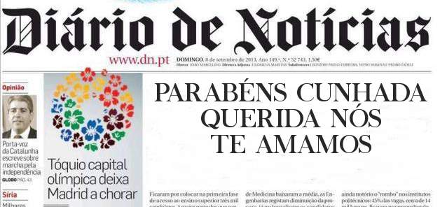 PARABÉNS CUNHADA QUERIDA NÓS TE AMAMOS