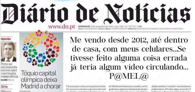 Me vendo desde 2012, até dentro de casa, com meus celulares...Se tivesse feito alguma coisa errada já teria algum vídeo circulando... P@MEL@