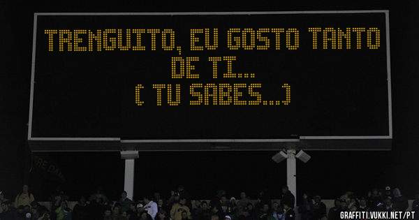 Trenguito, eu gosto tanto de ti...
                                   ( tu sabes...)