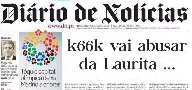 k66k vai abusar da Laurita ...