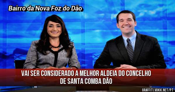 Vai ser considerado a melhor aldeia do concelho de Santa Comba Dão 