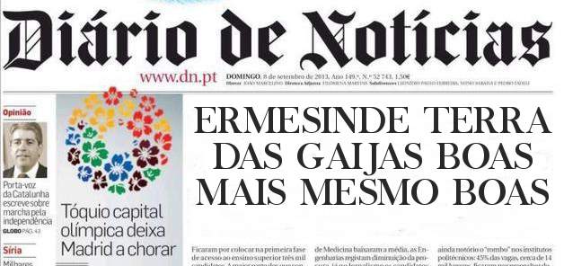 ERMESINDE TERRA DAS GAIJAS BOAS MAIS MESMO BOAS