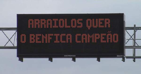 Arraiolos quer o benfica campeão