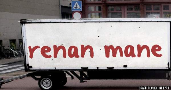 renan mane