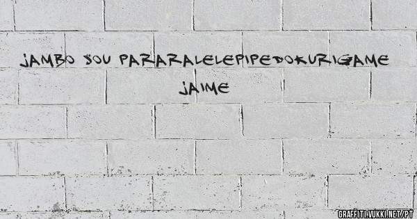 jambo sou pararalelepipedokurigame JAIME 