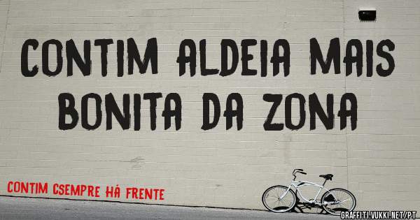 Contim aldeia mais bonita da zona 