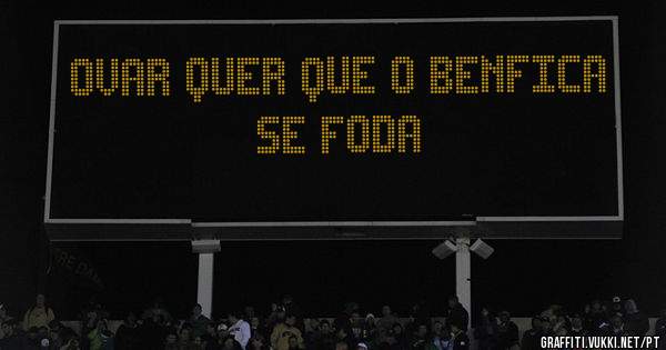 Ovar quer que o Benfica se foda