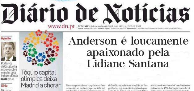 Anderson é loucamente apaixonado pela Lidiane Santana 