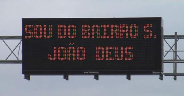  SOU DO BAIRRO S.  JOÃO  DEUS