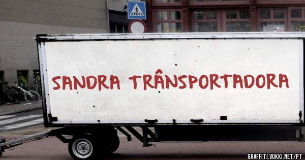 SANDRA TRÂNSPORTADORA 