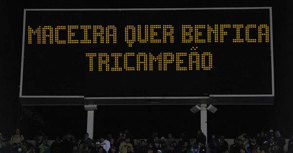 MACEIRA QUER BENFICA TRICAMPEÃO