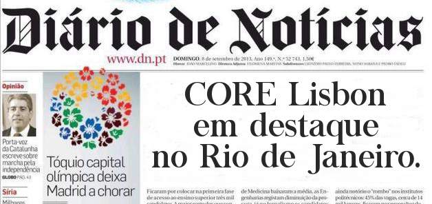 CORE Lisbon em destaque no Rio de Janeiro.
