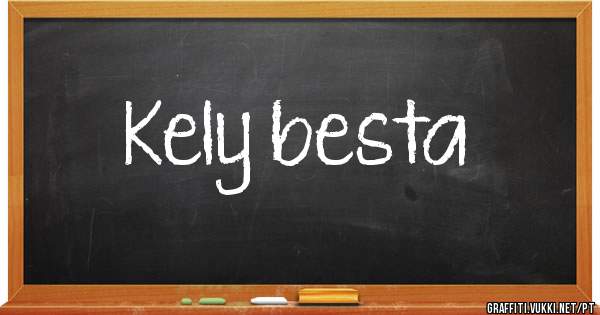 Kely besta