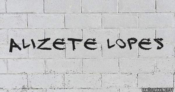 Alizete Lopes