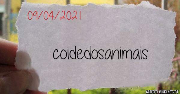 coidedosanimais