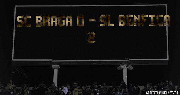 SC Braga 0 - SL Benfica 2