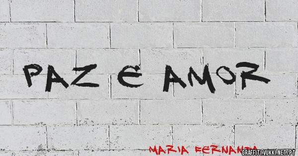 Paz e amor