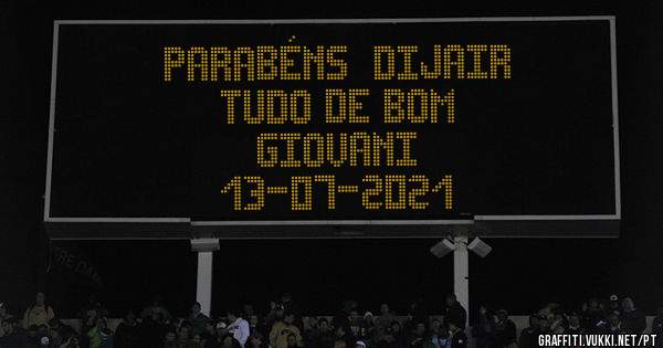 PARABÉNS  DIJAIR
TUDO DE BOM
GIOVANI
13-07-2021
