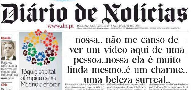 nossa.. não me canso de ver um vídeo aqui de uma pessoa..nossa ela é muito linda mesmo..é um charme.. uma beleza surreal..