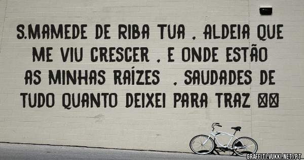 S.Mamede de Riba Tua , Aldeia que me viu crescer , e onde estão as minhas raízes  , saudades de tudo quanto deixei para traz ❤️