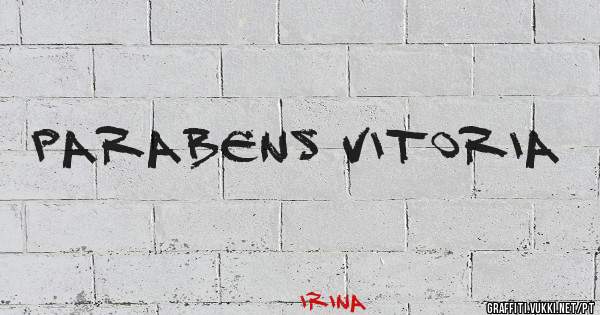 Parabens vitoria