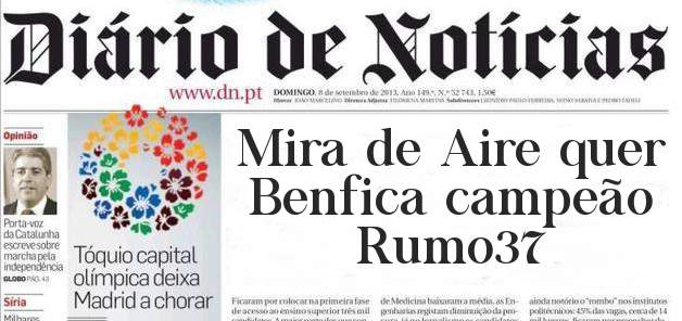 Mira de Aire quer Benfica campeão 
Rumo37