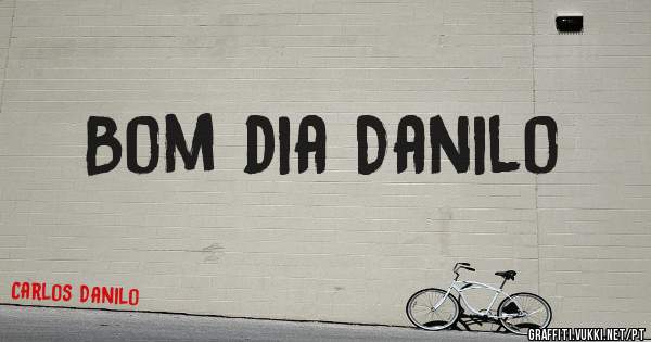 Bom dia Danilo 