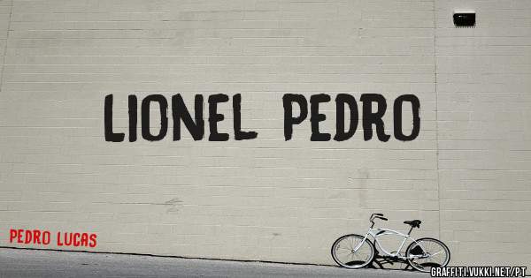 Lionel Pedro 