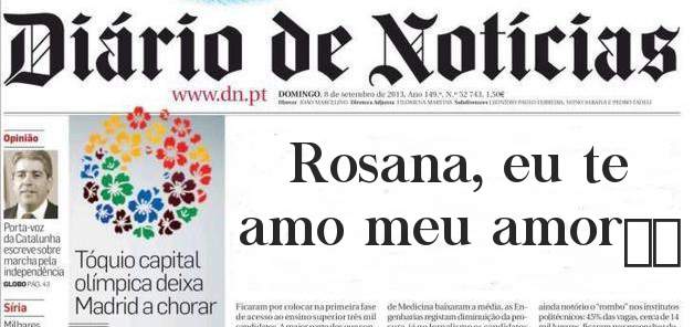 Rosana, eu te amo meu amor♡♡