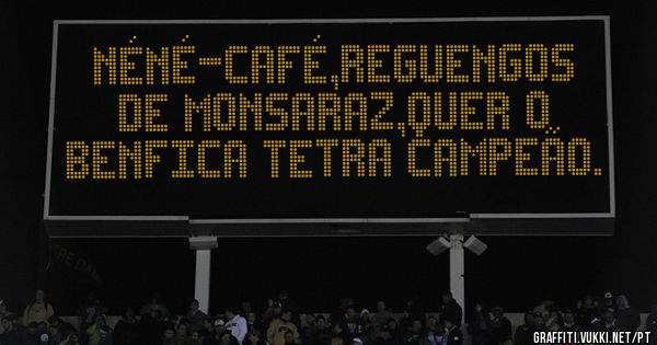 NÉNÉ-CAFÉ,REGUENGOS DE MONSARAZ,QUER O BENFICA TETRA CAMPEÃO.