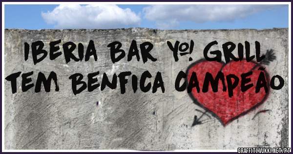 Iberia Bar & Grill tem Benfica Campeão