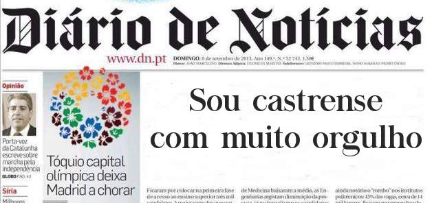 Sou castrense com muito orgulho 