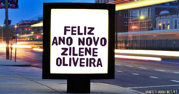 Feliz Ano Novo  Zilene Oliveira 