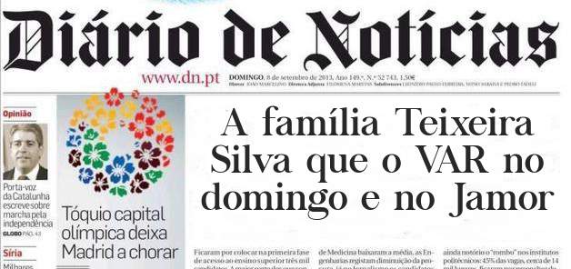 A família Teixeira Silva que o VAR no domingo e no Jamor