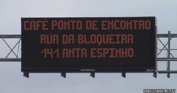 CAFÉ PONTO DE ENCONTRO   Rua da Bloqueira 141 Anta espinho

