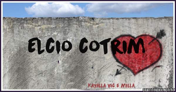 Elcio cotrim 