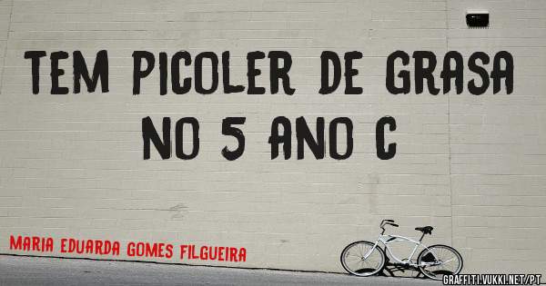 tem picoler de grasa no 5 ano c 