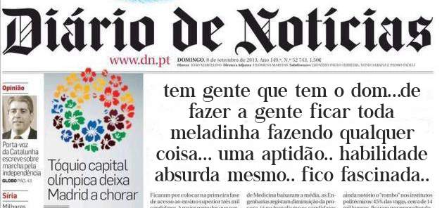 tem gente que tem o dom...de fazer a gente ficar toda meladinha fazendo qualquer coisa... uma aptidão.. habilidade absurda mesmo.. fico fascinada..