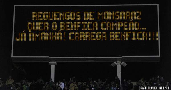 REGUENGOS DE MONSARAZ QUER O BENFICA CAMPEÃO... JÁ AMANHÃ! CARREGA BENFICA!!!